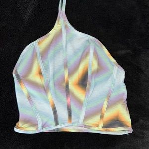 Urban outfitters colorful halter top